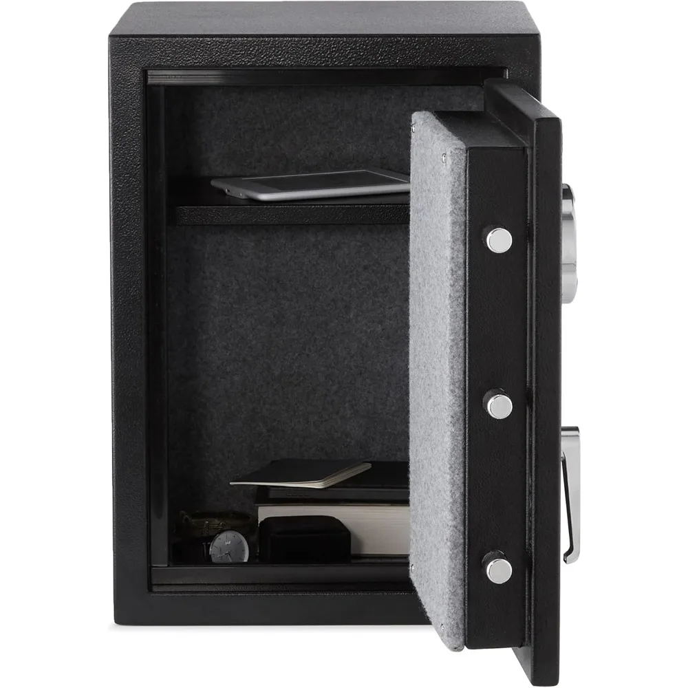 Caja fuerte con teclado electrónico ignífugo para proteger objetos de valor y documentos, 14,17 pies cúbicos