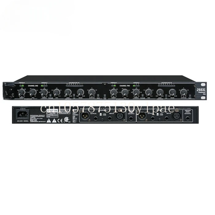 266xl Audio System Equipment DJ Audio Professional Precision Maximizer Dual Compressor Sound