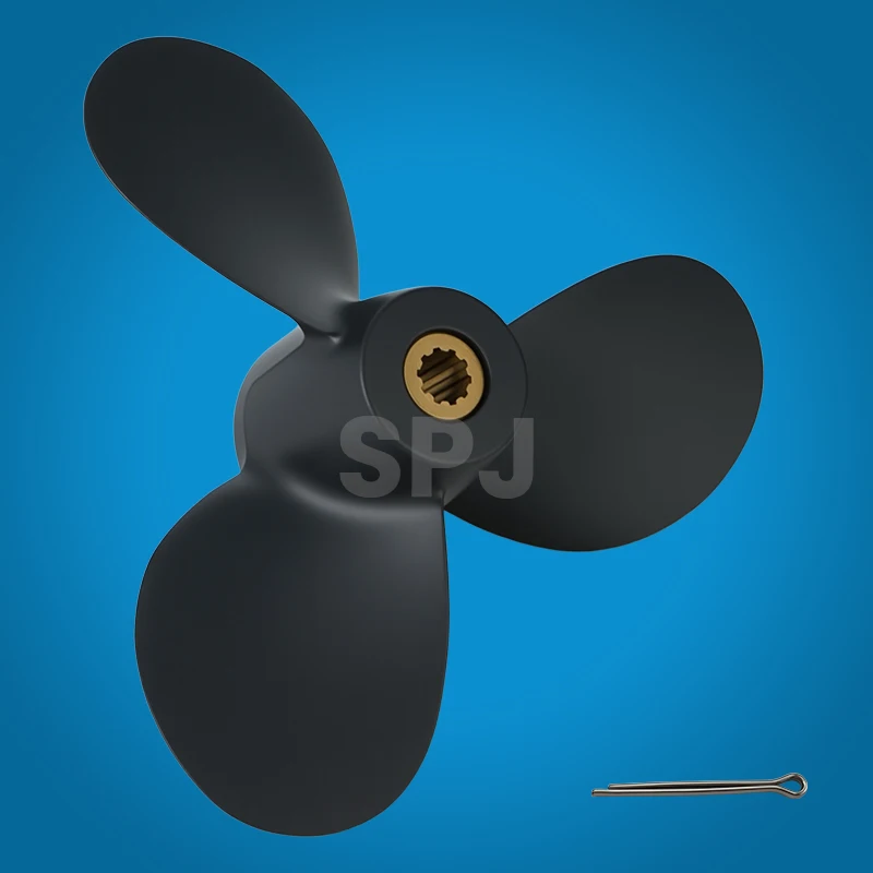 

For Suzuki 4 5 6HP Outboard Outboard Propeller 7 7/8x6 3/4 Boat Motor Aluminum Alloy Screw Ship Marine Engine 3 Blade 10 Spline