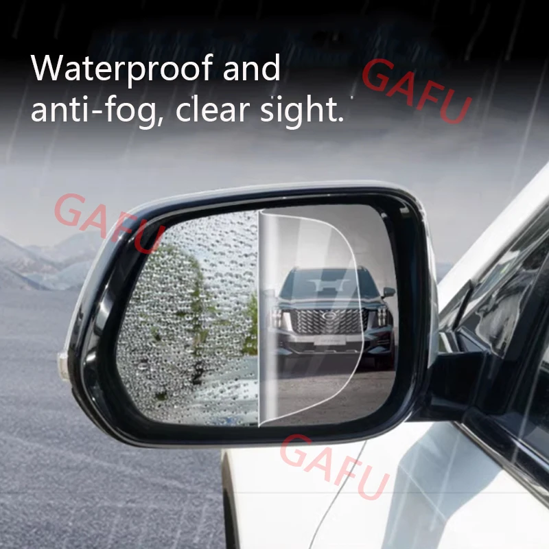 

For Trumpchi GAC GS8 2nd Gen 2022-2024 Car Rear-view Mirror Rain Fog Film Side Window Film Waterproof Car Modified Accessories