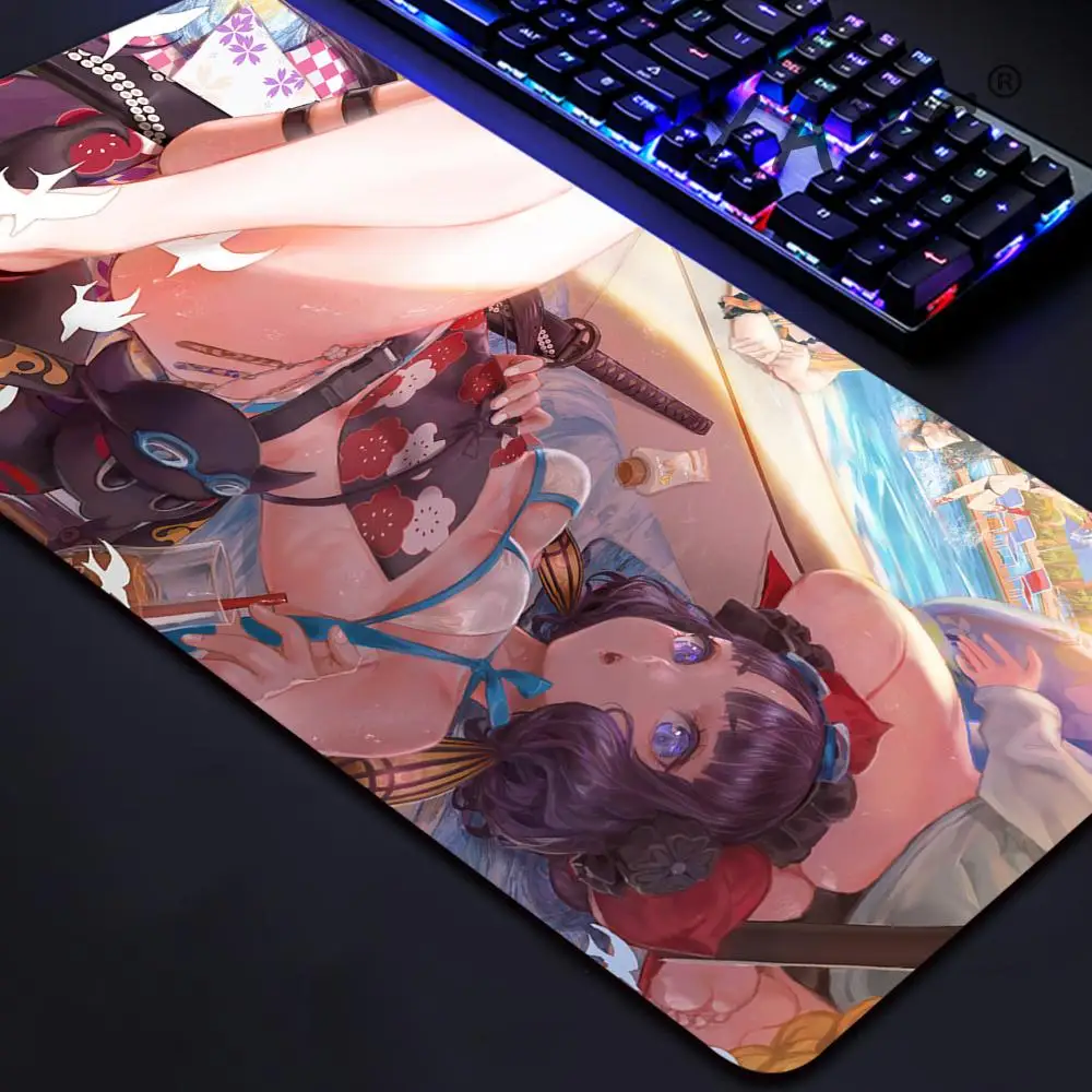 Pc Gaming Laptops Fate Grand Order Gamer Keyboard Pad Mouse Pads Deskmat Computer Accessories Non-slip Mat Mausepad Mousepad Xxl