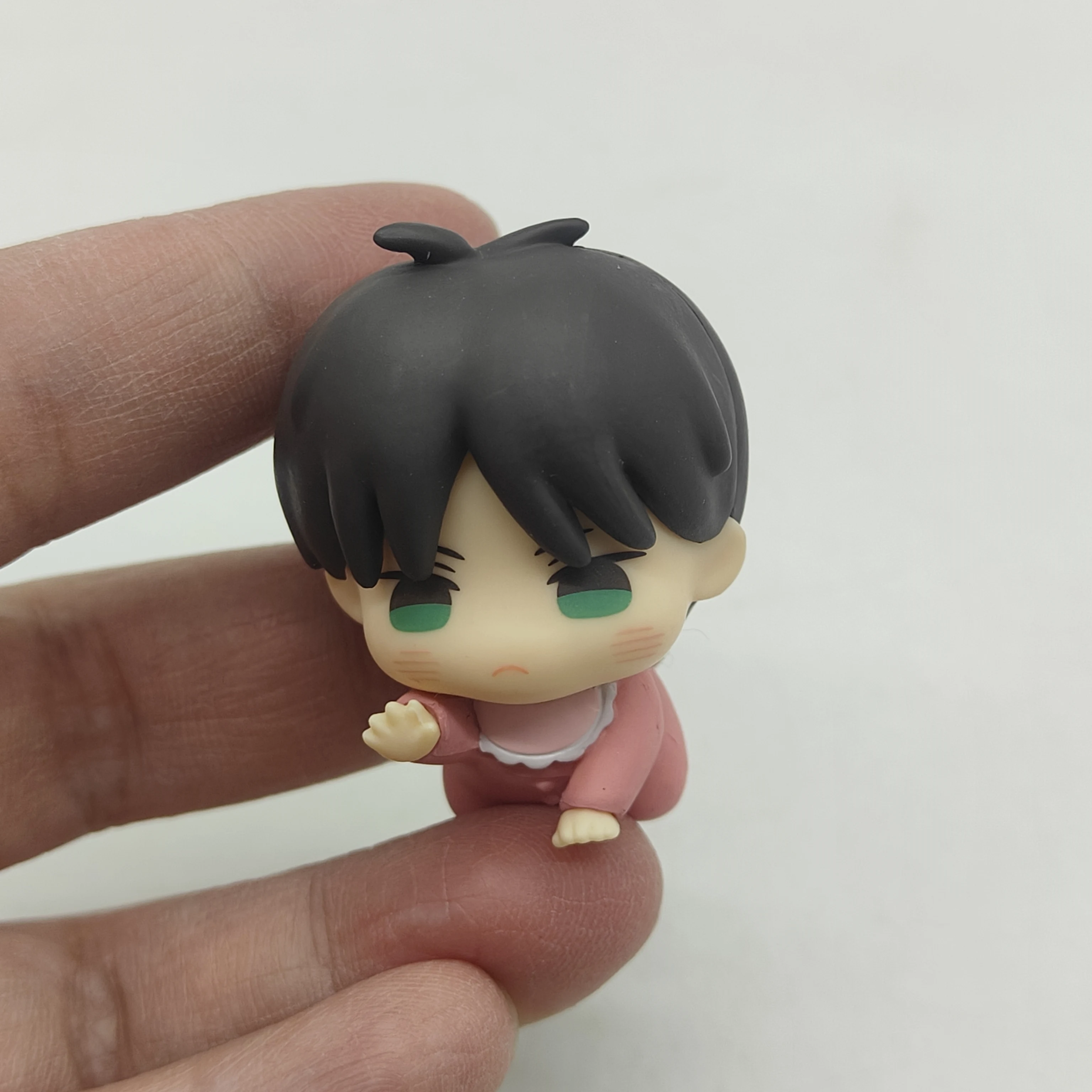 Gashapon Attack on Titan Anime Figures  Eren Jaeger Mikasa Ackerman Armin Arlert Levi Action Figure Model Kids Toy