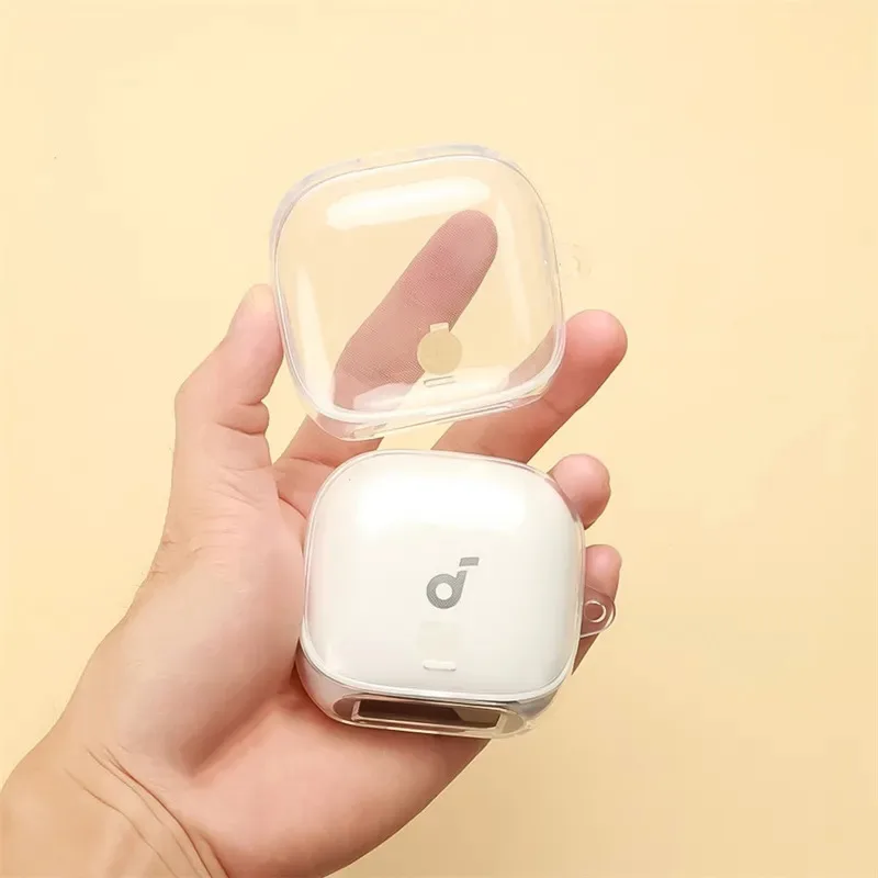 Transparent Case For ANKER Soundcore Liberty 5 Pro Original Clear Four-corner Airbag Cover For Soundcore Liberty 5 Pro Shell