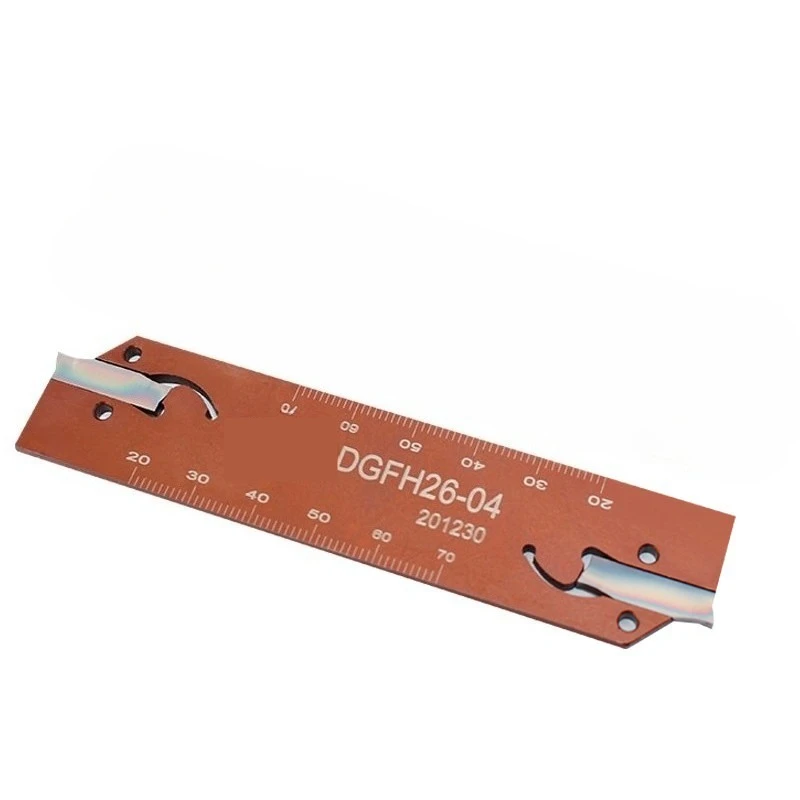 For double head cutter plate DGFH26/32 02 03 04 Outer diameter slotting cutter plate with MGMN double head cutter grain