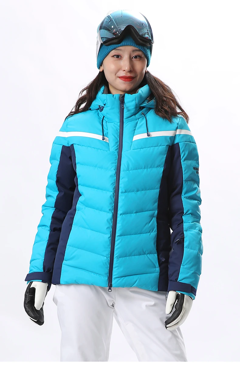 RUNNING RIVER Brand Hooded Women Ski Jacket High Quality Professional  Clothing Thick Outdoor Sports Skiwear 2160