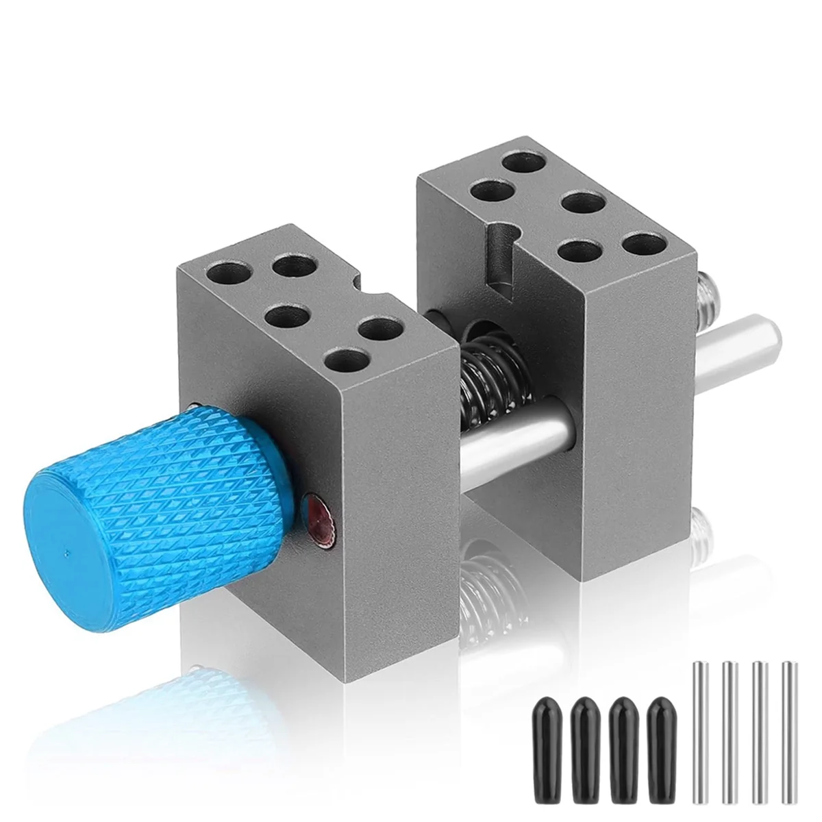

NEW Metal Handy Mini Vise Clamp,Universal Drill-Press Vice Grip with 10x Alternative Holes for Scale Model Hobby Red