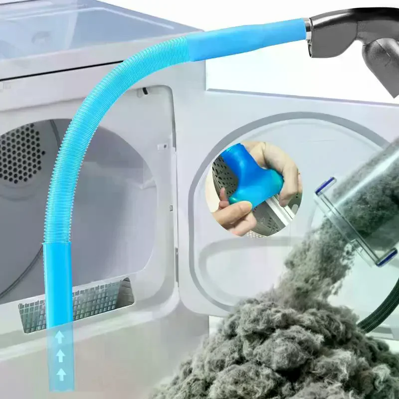 1Pcs Upgraded Dryer Vent Cleaner: Vacuum Cleaner Hose Accessories Deep Cleaning Tool Suitable For Cleaning Blocked Pipes And Deb