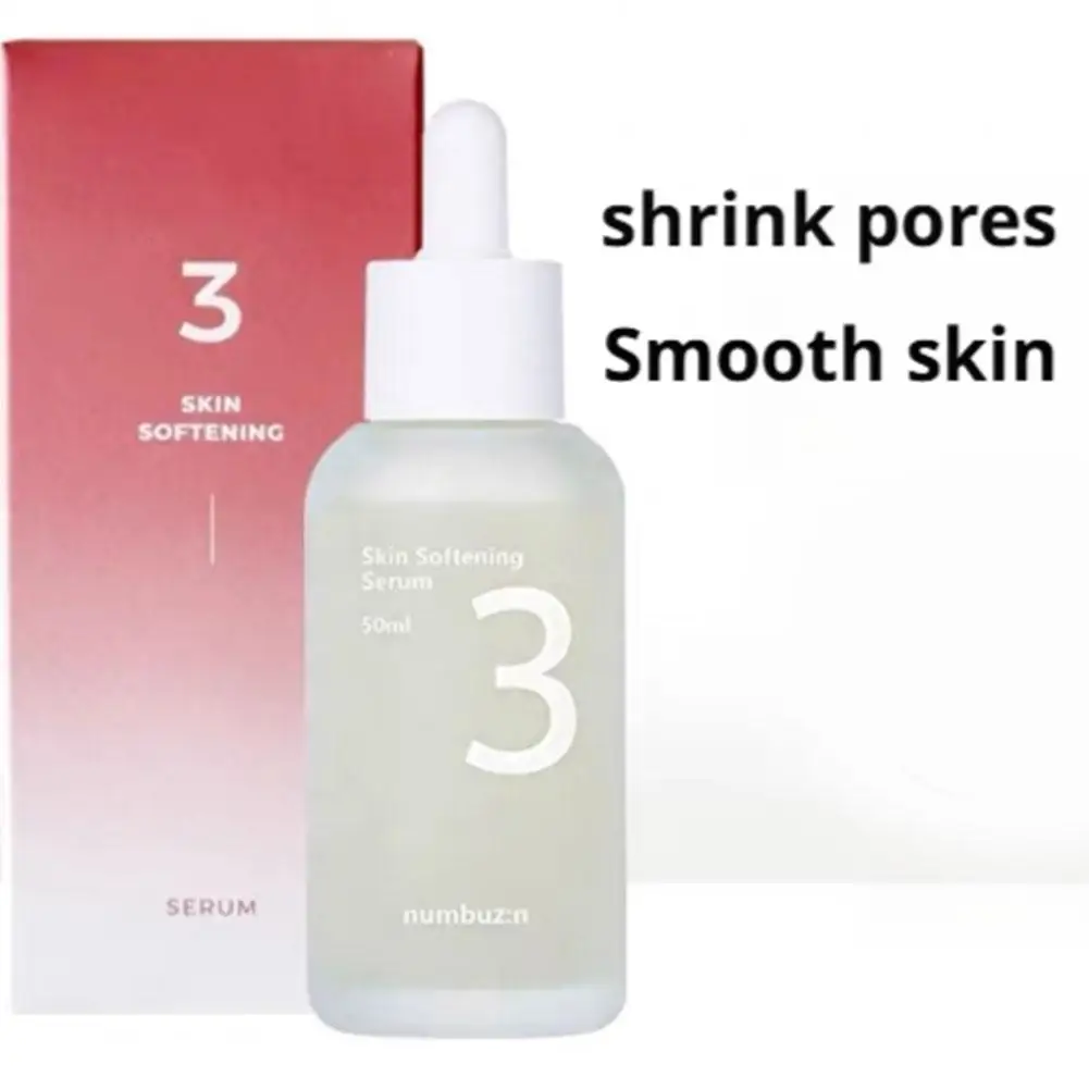 مصل جوهر Numbuzin No.3 الكوري يرطب بعمق ويغذي البشرة ويقلل الخطوط الدقيقة ويحسن احمرار جميع العناية بالوجه في البشرة