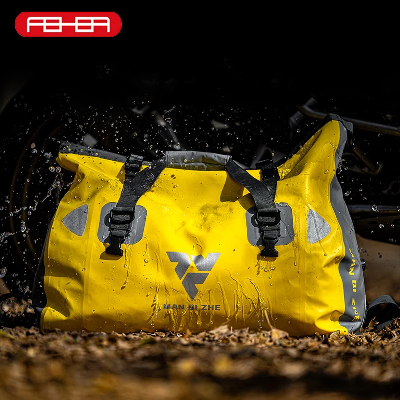 

FEHER MQZ Series Motorcycle Tail Bag 60L Waterproof Top Quality Luggage Bag Multi-functional Large Capacity Motorcycle Tail Bags