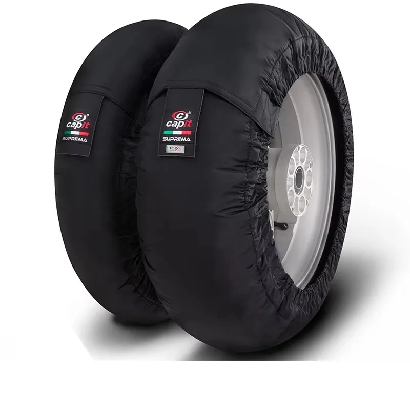 

Xiangyin Capit Suprema Spina M/XL Tyrewarmer Motorcycle Tires Black Color