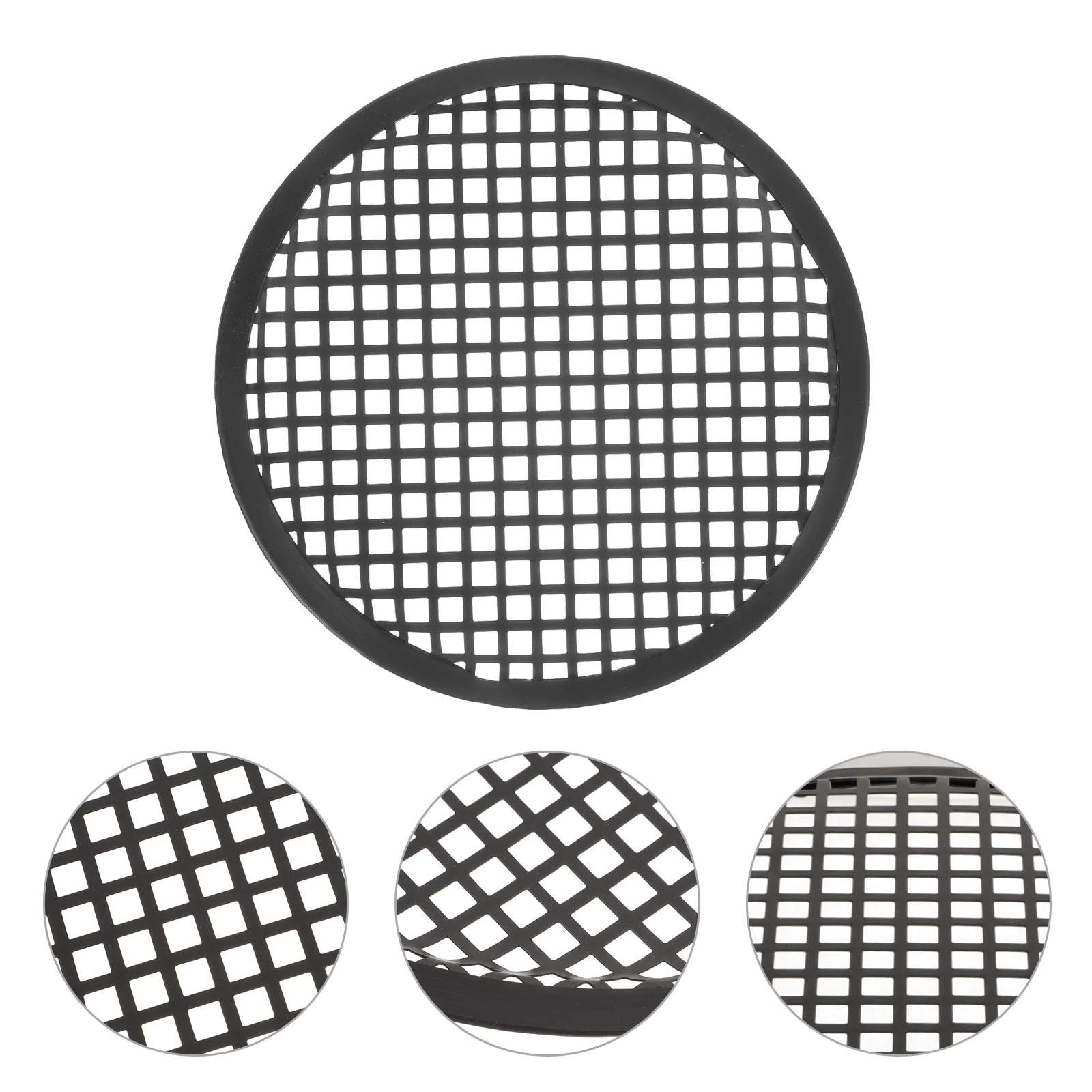 Speakers for Car Sound Grille Subwoofer Refitting Protection Net Protector Black Iron