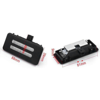 Reliable-2Pcs LED Sun Visor Vanity Mirror Lamp Reading Light For-BMW X3 F25 X1 E84 X6 E71 X5 E70 E60 E61 E90 6962014