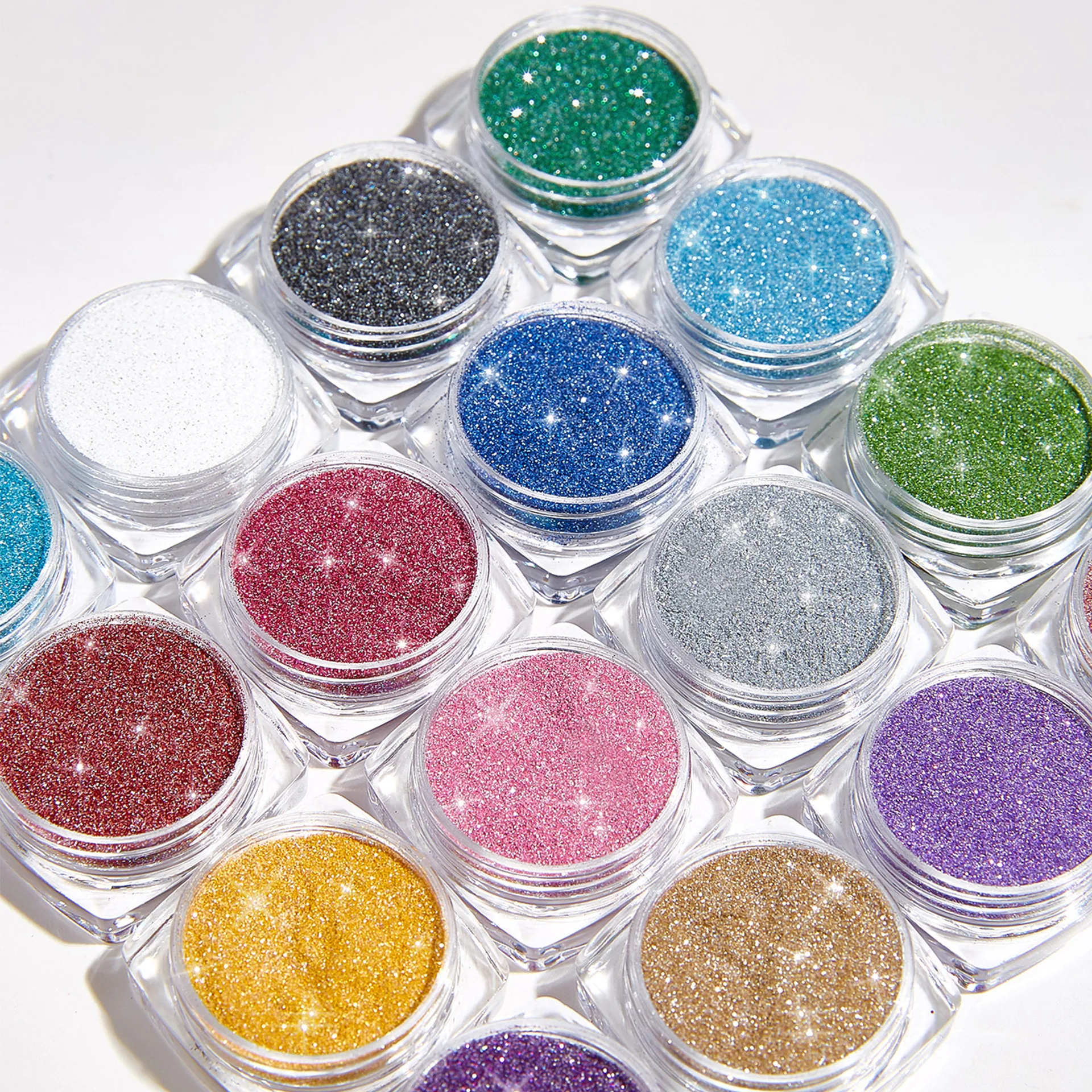 2025 Nuova manicure luminosa che indossa gioielli fai da te fatti a mano con aurora per unghie