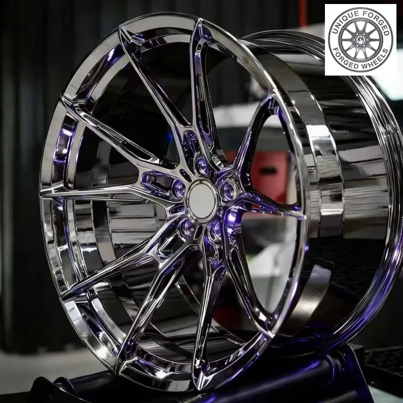 26 style 18 19 20 21 22 24 Inch Chrome Custom Forged Wheels For Mercedes For Audi For BMW For Nissan GTR