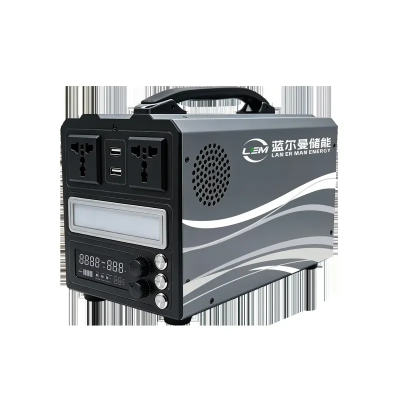 1kWh Portable Power Station Lithium Iron Phosphate Battery Solar Generator Outdoor Camping Emergency Backup Power Supply