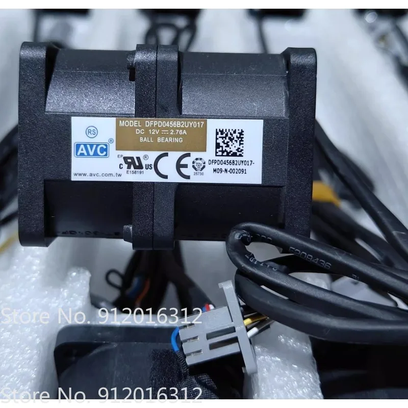 

Cooler Fan for AVC DFPD0456B2U 12V 2.76A 4056 Server Cooling Violent Fan