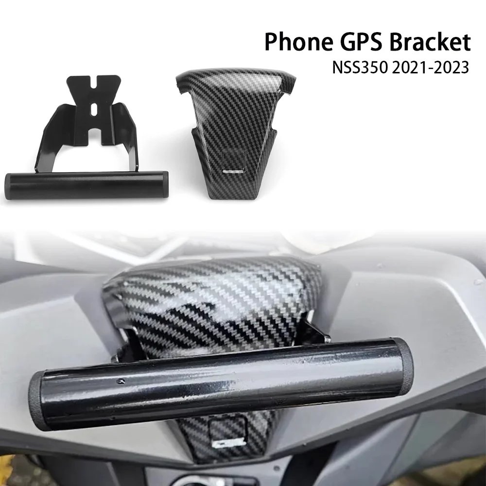 

Motorcycle Accessories GPS Phone Navigation Bracket Holder Mount Stand Driving Recorder For Honda NSS 350 NSS350 2021 2022 2023