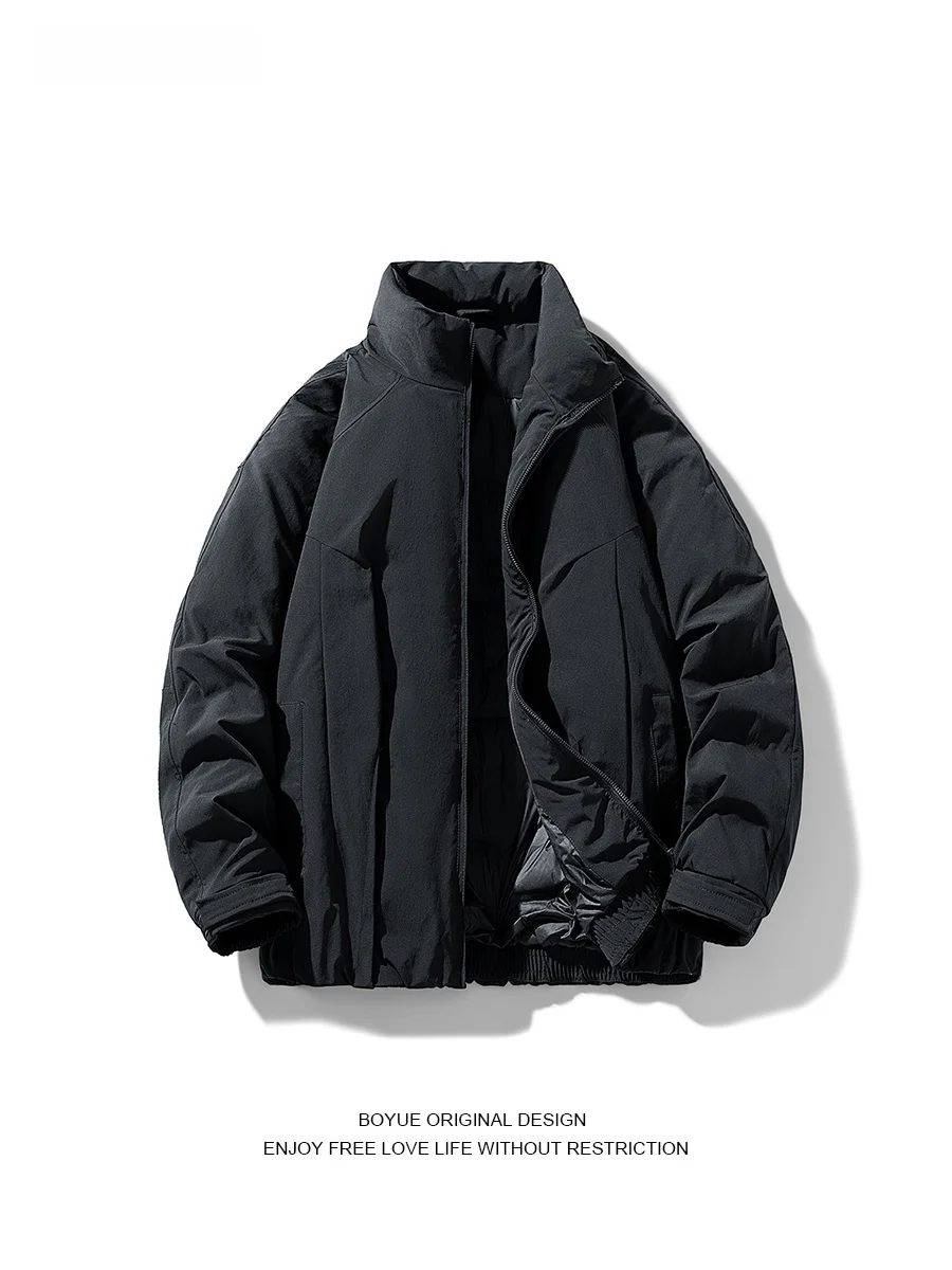 

Boyue American Sle воротник-стойка вниз Jaet, зимняя повседневная брендовая 90-белая теплая верхняя одежда Du down, мужская модная полиэстеровая одежда...