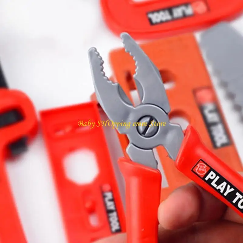 ชุดเครื่องมือเล่น Pretend Plate 23GD สำหรับเด็ก STEM Tool