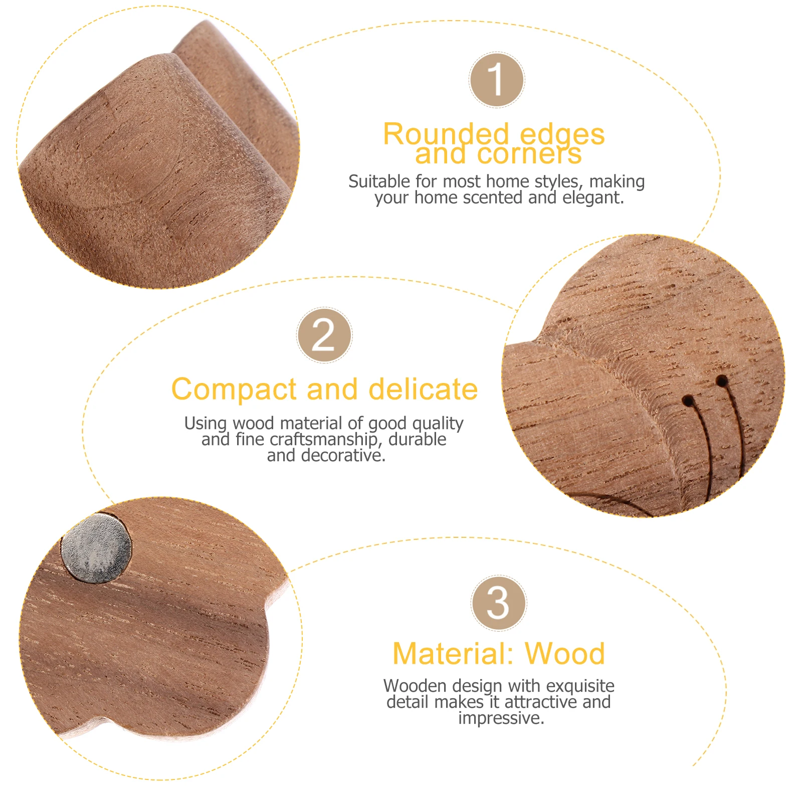 

Wooden Diffuser Home Office Decor Desktop Incense Holder Yoga Meditation Health Care Wooden Design Durability