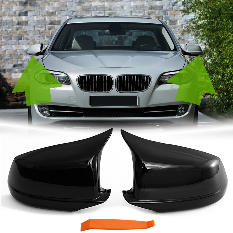 Rhyming Rückspiegelkappe Seitenspiegelabdeckung M Performance Autozubehör Passend für BMW 5er F10 F11 F18 Pre-LCI 2010-2013 – Detail 13