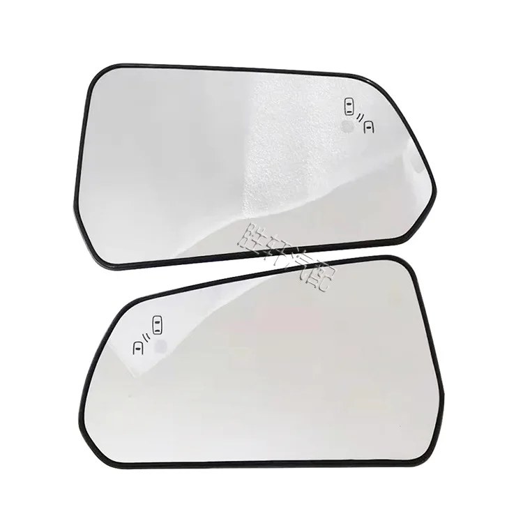 

For Ford Mustang US version 15-20 standard reverse mirrors, rearview mirrors, and blind spot assist lenses with parallel lines