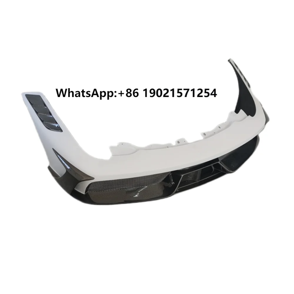 

Used for Ferrari 458 Modification SP Style Semi Carbon Fiber Front Bumper Body Kit