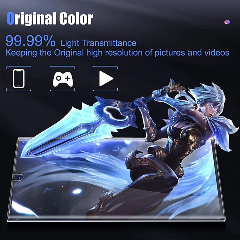 ل Doogee S61 Pro S89 S98 V11 5G X97 N40 S59 S86 S88 Plus S97 V10 V20 S96 X96 X95 حامي الشاشة الهيدروجيل فيلم غطاء الفيلم