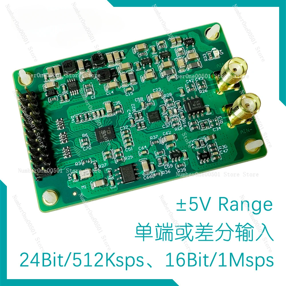 

AD7768-1 High Performance 24Bit ADC Module/24Bit/512Ksps/16Bit/1Msps
