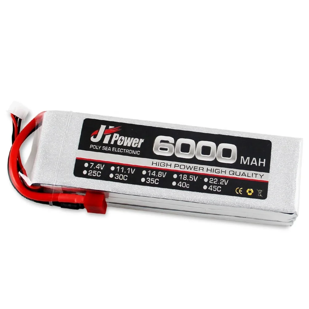 JHLIPO RC Lithium Polymer Lipo Battery 25.9v 7s 6000mah 35c Rechargeable for rc toy Factory Export Wholesale