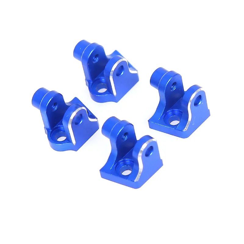 YSUN-RC Kit de asiento de fijación de barra de acoplamiento inferior para coche LOSI 1/18 Mini LMT 4X4 cepillado Monster Truck RC piezas de mejora de coche azul