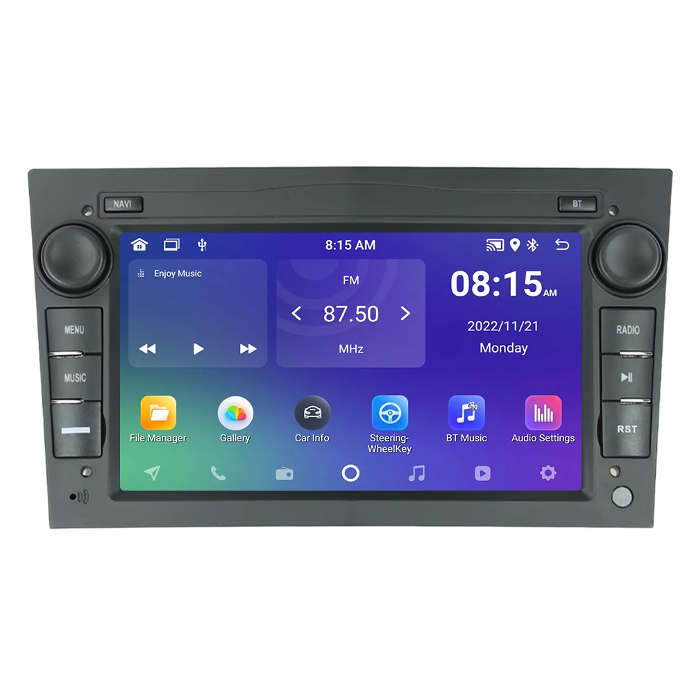 Android 11 4G 64G car dvd player For OPEL Astra Meriva Vectra Antara Zafira Corsa Radio 4+64GB DSP RDS Navigation 2DIN