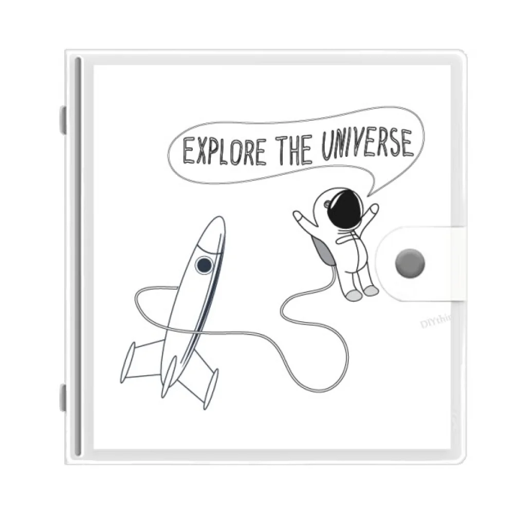 

universe and alien sptravel photo album wallet wedding family 4x6