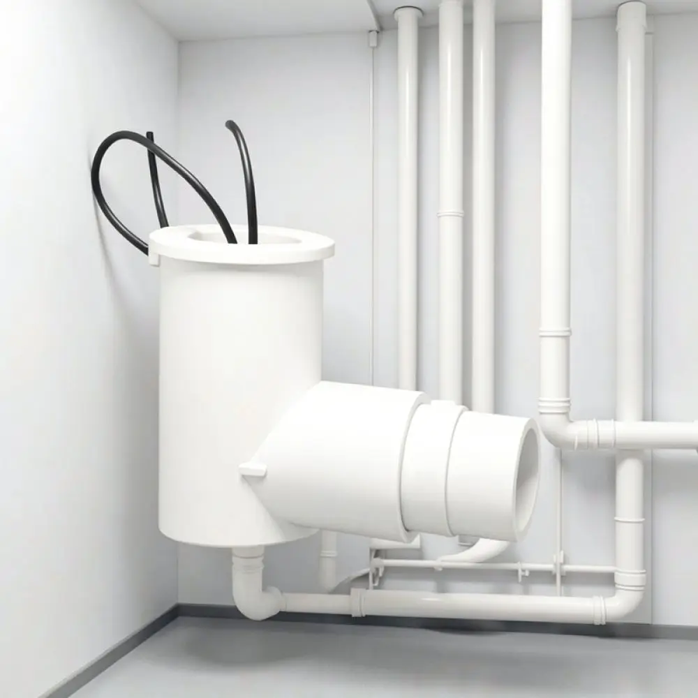 Condensate Overflow Sensor For SS2 HVAC System L Shape Float Switch Automatic Drain Line Safety Monitor Accessory