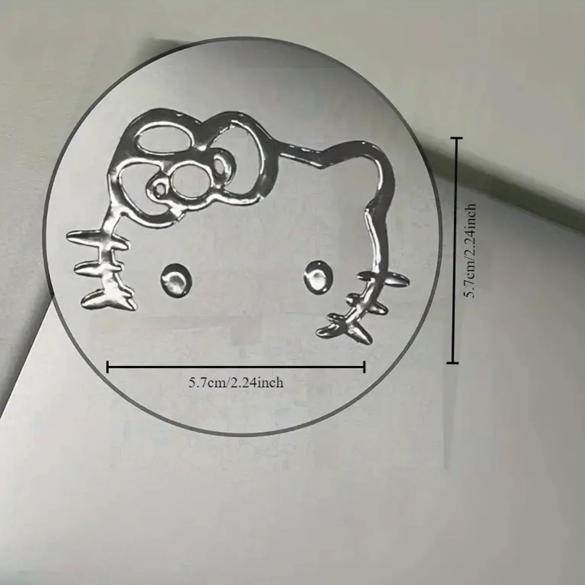 サンリオ ハローキティ 漫画 かわいい PVC ステッカー 漫画デカール 適切な携帯電話 ラップトップ ミラー IPad 誕生日プレゼント