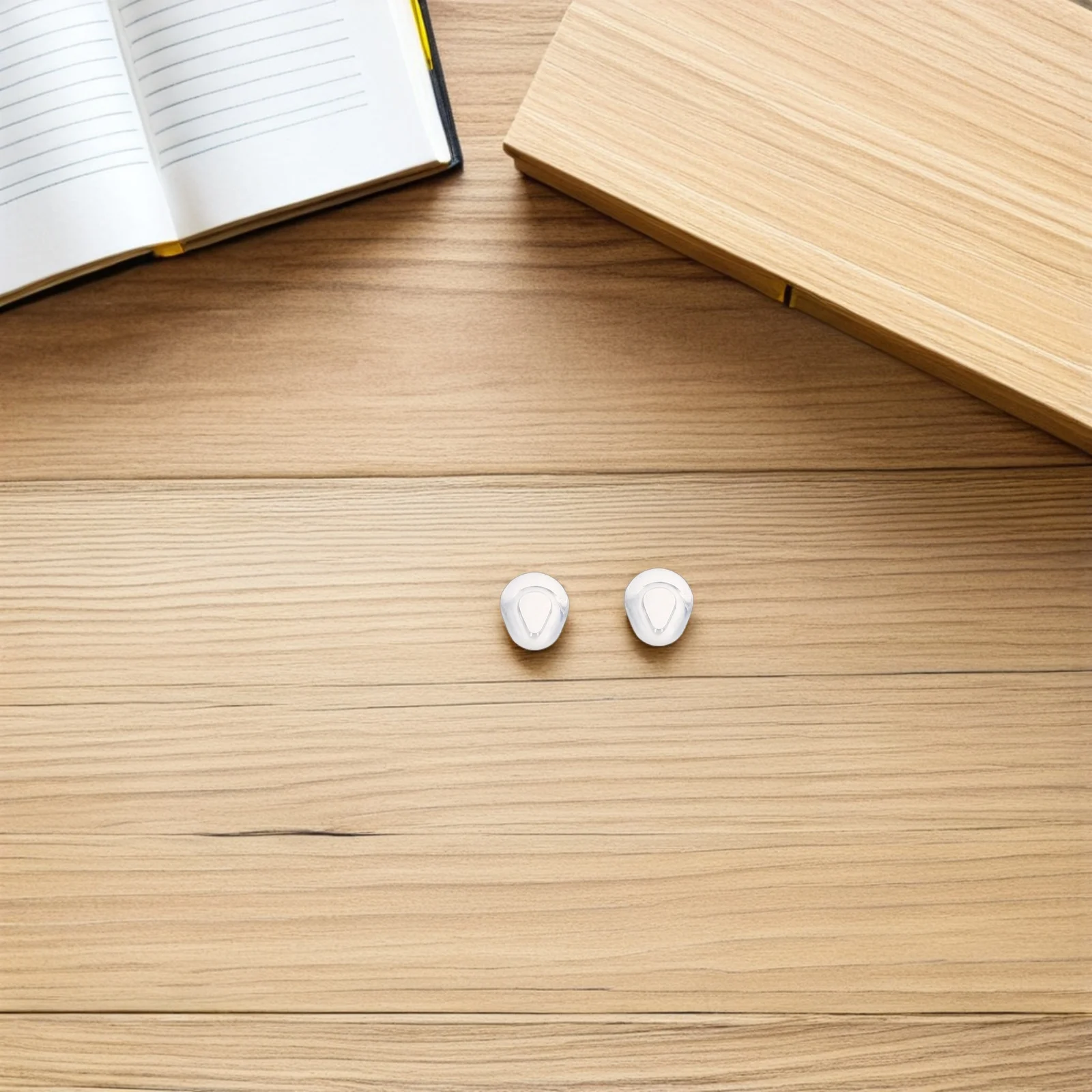 

50Pcs Glasses Nose Pads Replacement Soft Silicone Clear Push-in Eyeglasses Anti-Slip Bridge Pads Comfort Long-Wearing Support