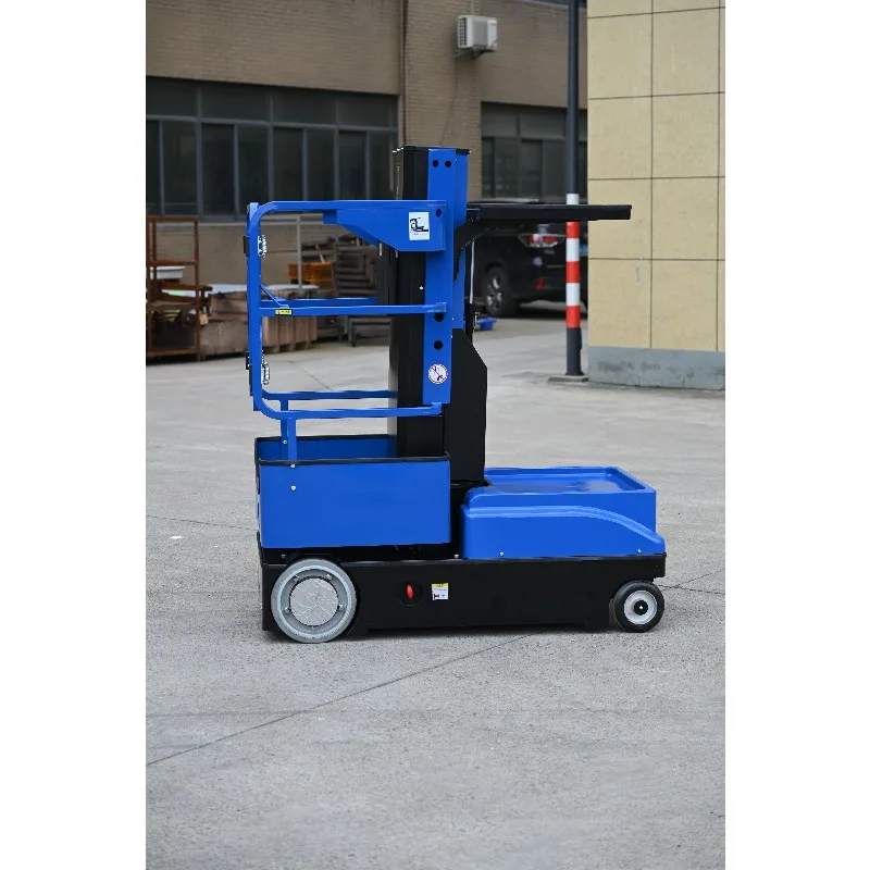 Customized 300kg Electric Order Picker 3m 4m Medium Level Self Propelled Aerial