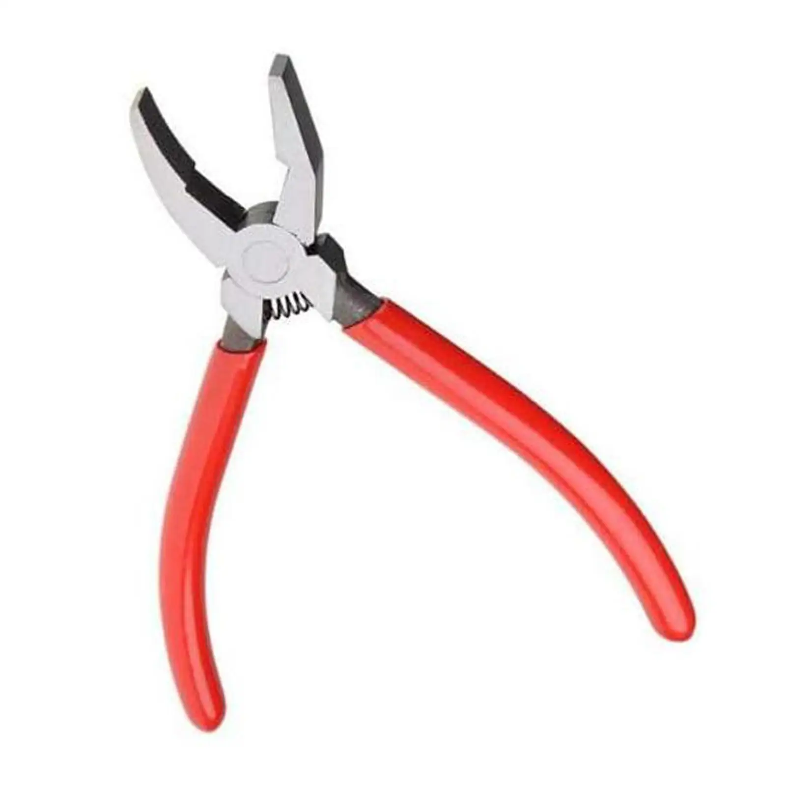 Glass Running Pliers Breaker Heavy Duty Steel Glass Breaking Pliers Glass Cutting Tool Key Fob Pliers for Stained Glass Mosaics