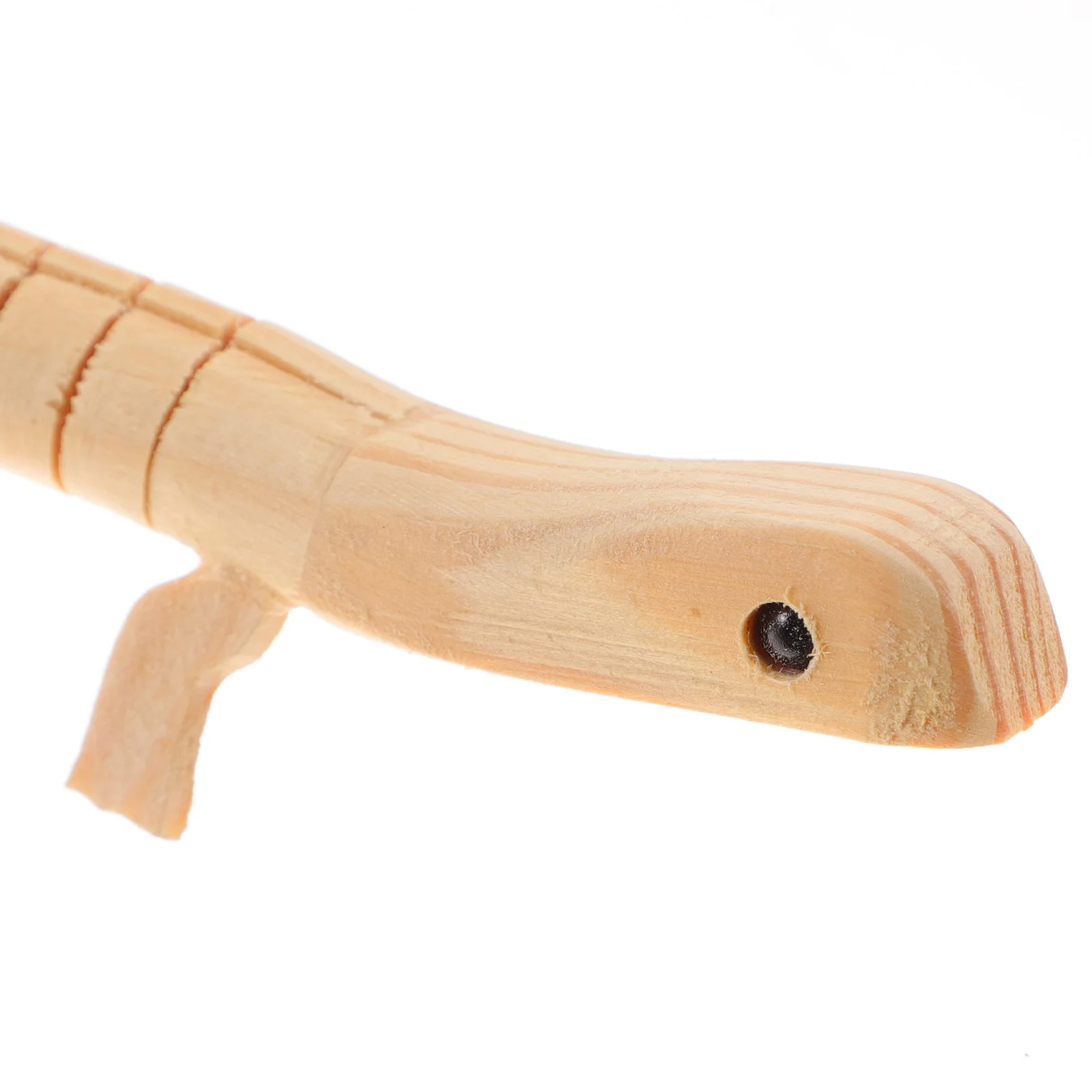 5 Pcs DIY Wood Lizard Toy Vivid Sensory Wooden Blank Model Decor Lovely Kids Plaything Portable Toys