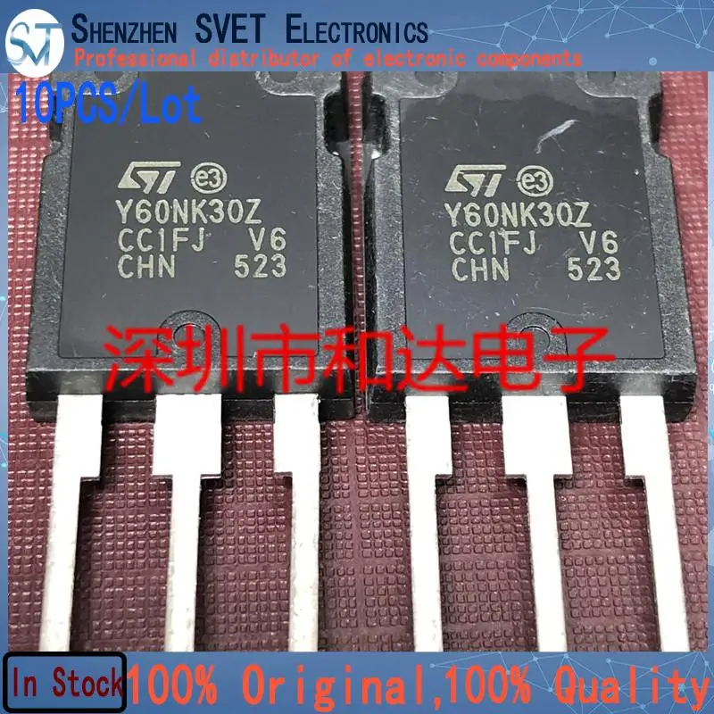 10PCS/Lot Y60NK30Z  MOS TO-247 300V 60A Imported Original In Stock