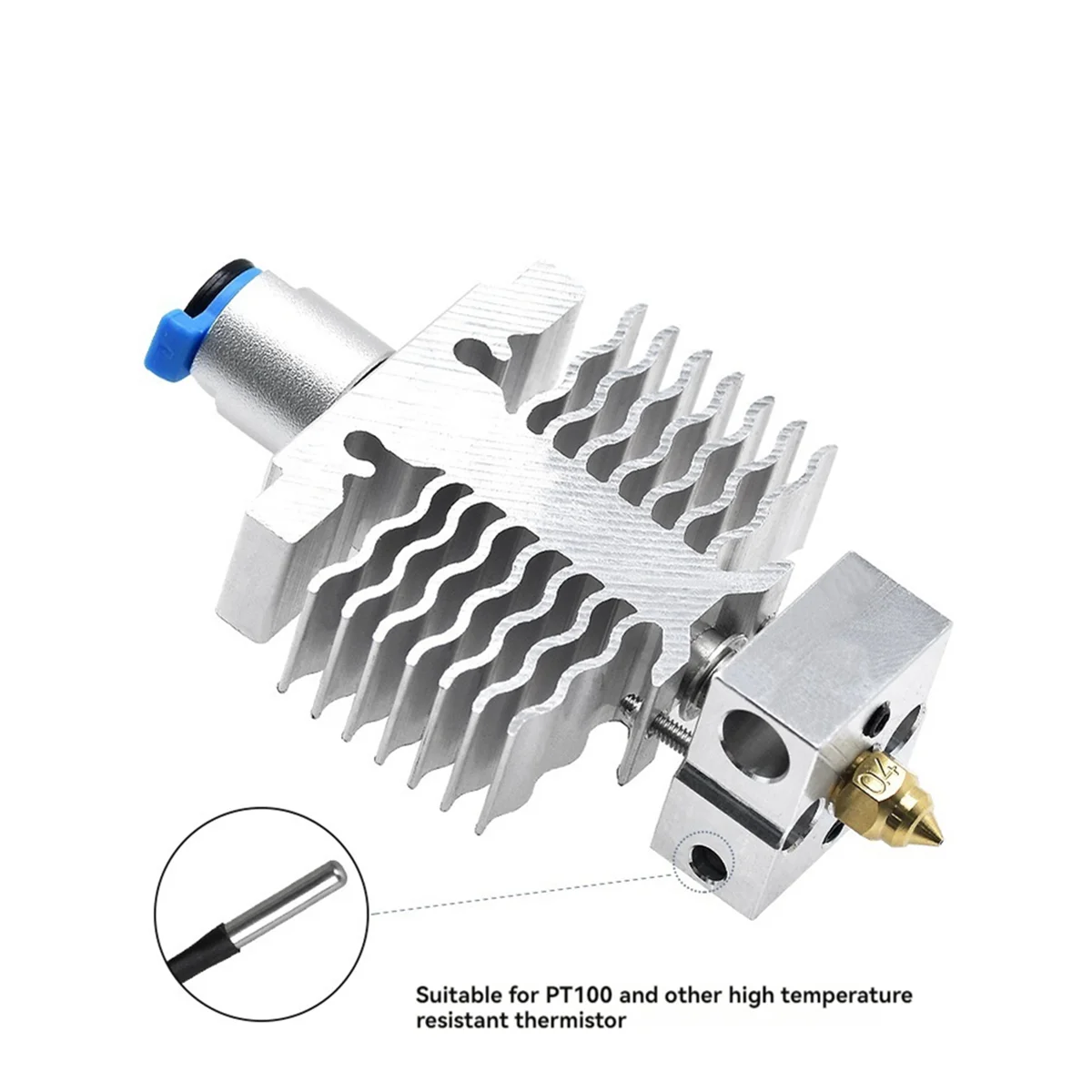 ชุดฮอตเอนด์ของเครื่องพิมพ์3D สำหรับ Ender3-Neo/V2 neo/max NEO Printer Hot end 0.4มม. หัวฉีด3D อุปกรณ์เสริมเครื่องพิมพ์