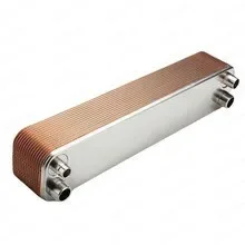 Brazed plate heat exchanger stainless steel hot and cold air conditioning evaporation plate cold heat exchanger condenser