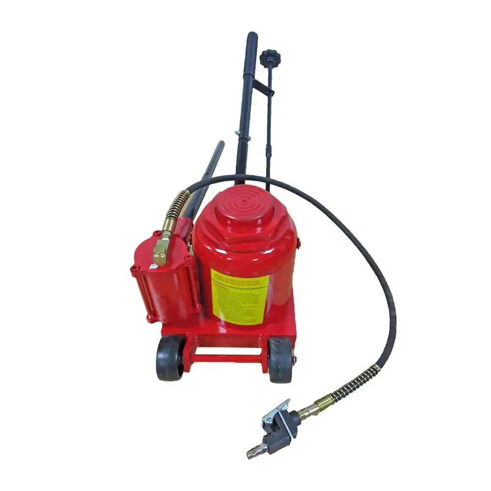 50 Ton Heavy Duty Hydraulic Bottle Jack - Air & Manual Automotive Repair Tool