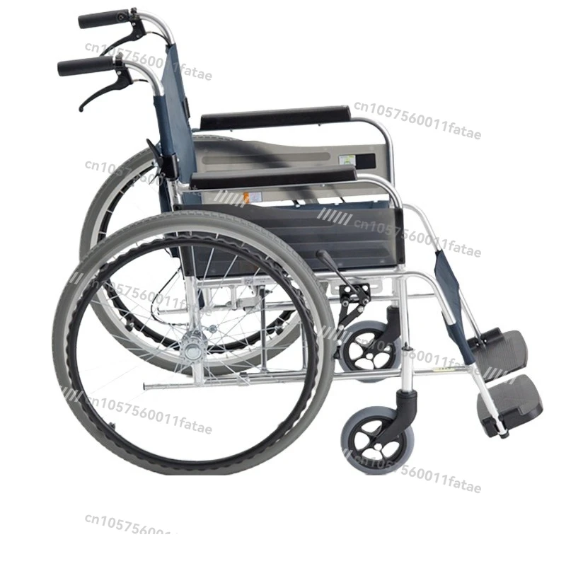 Wheelchair MPT-43JL Folding Lightweight Small Wheelchair Mobility Scooter for the Elderly Disabled Wheelchair