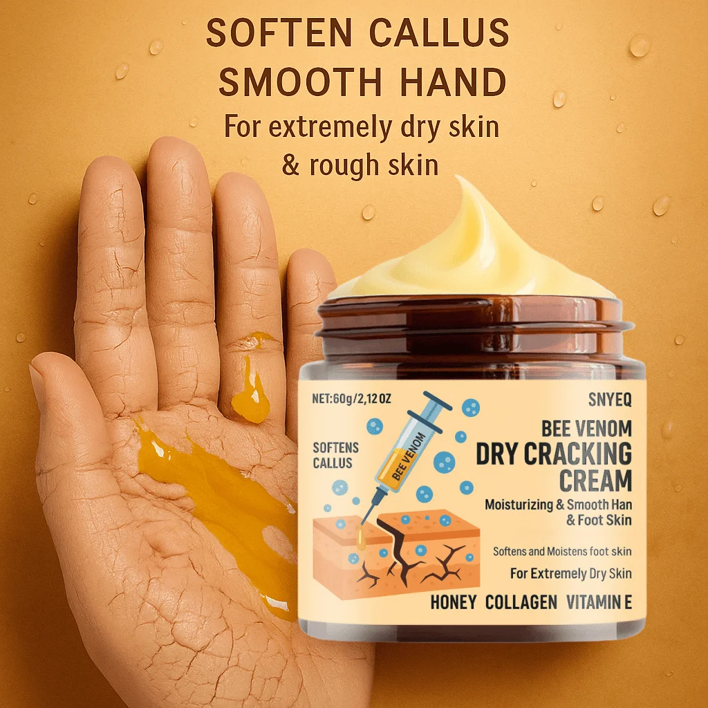 

КРЕМ ДЛЯ Пчелиного отдела, МЯГКАЯ КАЛЮС, Увлажняющая и гладкая кожа рук и ног, для чрезвычайно сухой кожи