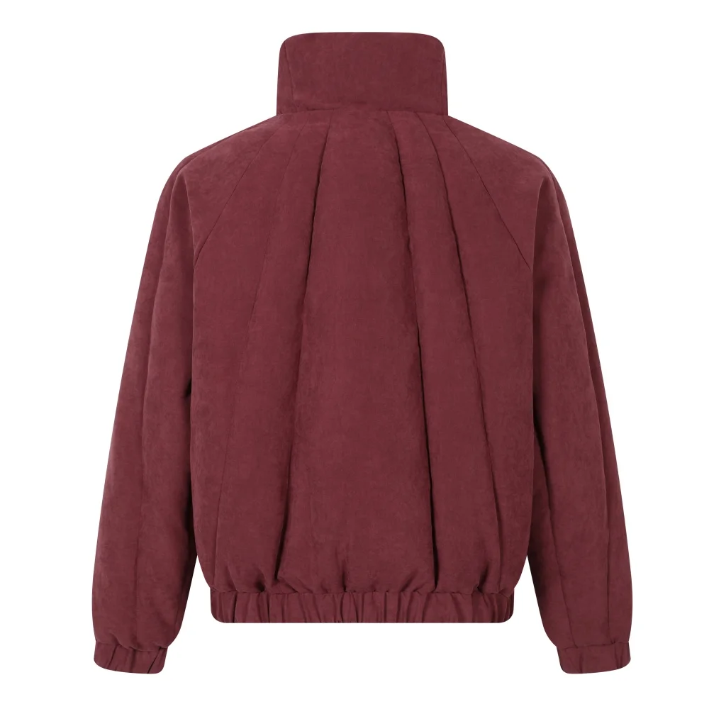 Jaqueta de inverno feminina de alta qualidade estofamento zíper casal gola leve acolchoado jaquetas casacos de inverno femininos