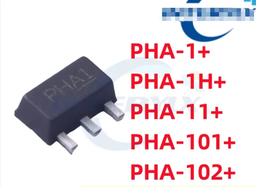 PHA-11+ Frequency 50MHz~3GHz Gain 12dB Noise factor 2.7dB Working voltage 4.8V~5.2V