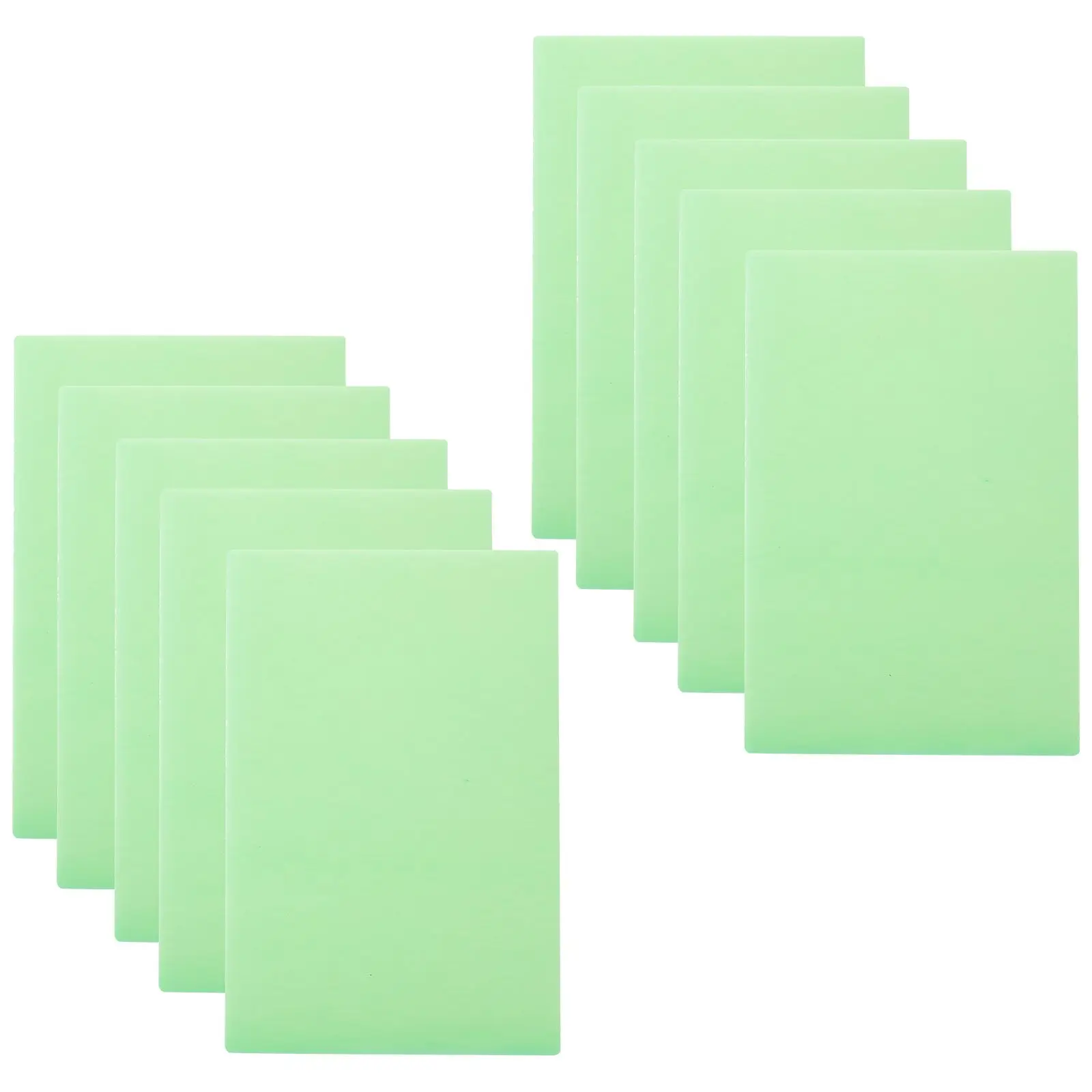 

10 Pcs Foam Board Advertise Decor Display Blank Blue Green Multipurpose DIY Craft Project Material Thick Poster Boards Foam