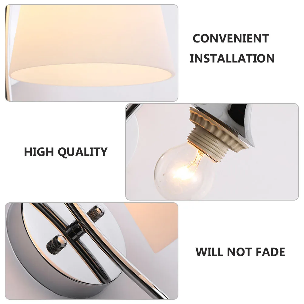 

1pc Bedside Wall Lamp Simple Lighting Supply For Home Bedroom Balcony Hallway Decorative Lamp Glass Chandelier
