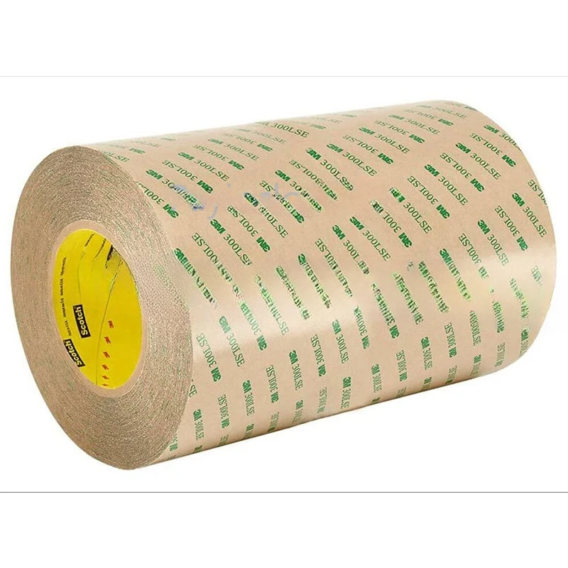 9495LE Transfer - 12 In. X 180 Ft. Double Coated Polyester Tape Roll With 300LSE Laminating Adhesive. Sealants